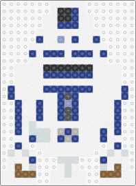 R0-B9 - v1 (small - 1 panel) - star wars,r0b9,movies,scifi,robots,droids