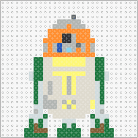 R4-H5 v3-R2style (small - 1 panel) - star wars,r4h5,scifi,movies,robots,droids