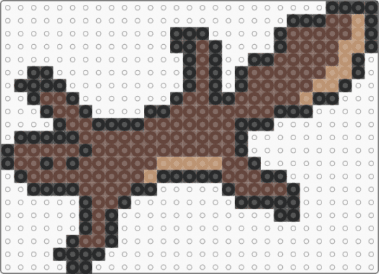 Flat Squirrel - brown