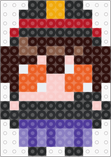 tsukasa charm - brown,orange,purple,beige,toilet bound hanako kun,tbhk,jshk,tsucasa,tsukasa,anime