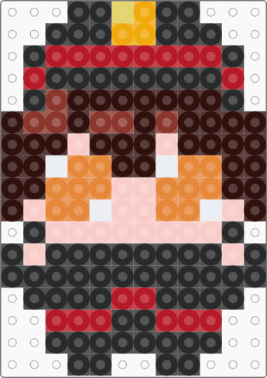 hanako charm - brown,red,beige,toilet bound hanako kun,tbhk,jshk,hanako
