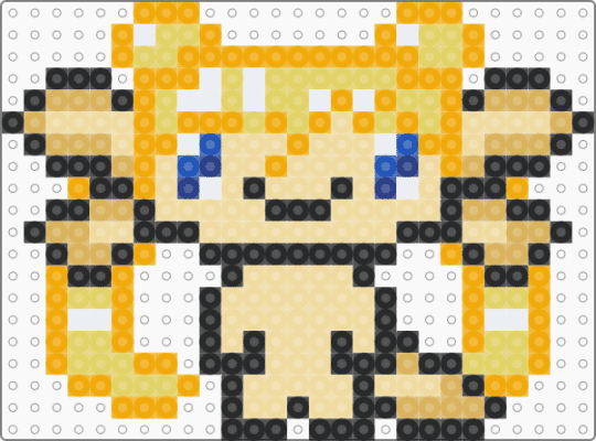 Sailor moon axolotl - orange,beige,anime,sailor moon,axolotl,cartoon,cute