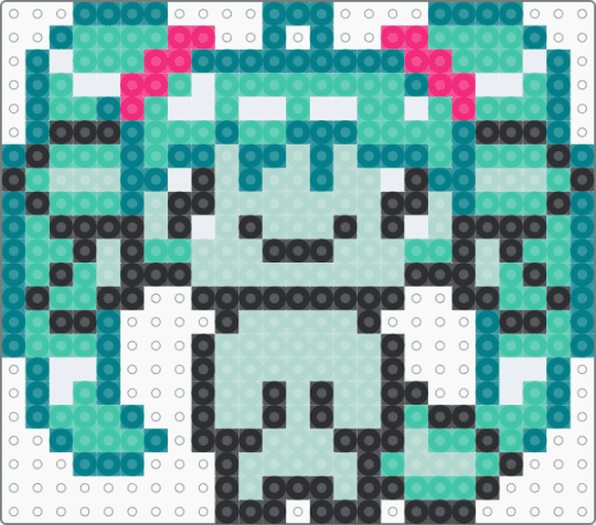 MIKU AXOLOTL - teal,miku,axolotl,miku charm,vocaloid,anime,cartoon