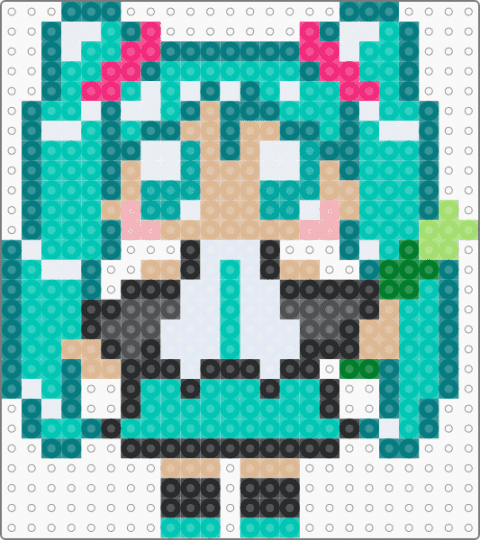 MIKUUUU - teal,miku,vocaloid