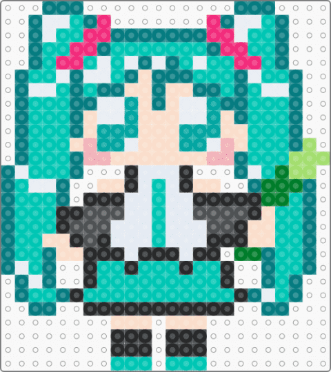MIKUUUU - miku, teal, vocaloid