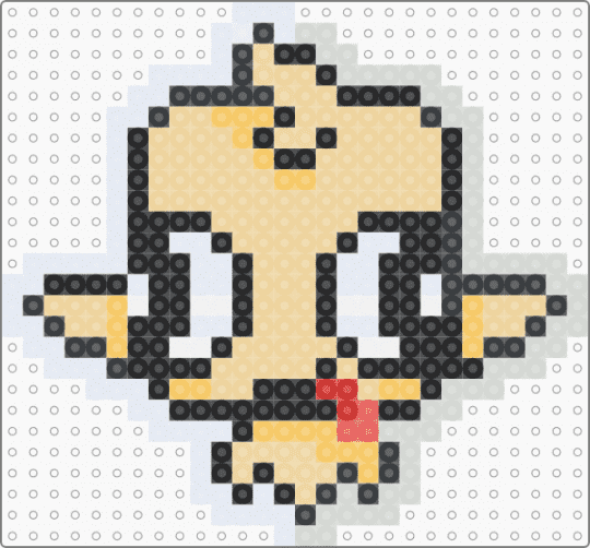 drawing goob in dandy's world - beige