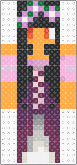 Minecraft Diaries Aphmau Dress - pink,orange,aphmau,minecraft,minecraft diaries