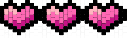 hearts - black,pink