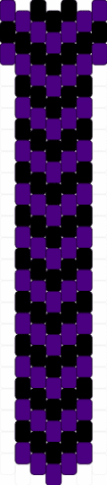 tie - purple,black