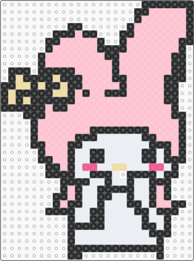 My melody - pink,rushed,mymelody