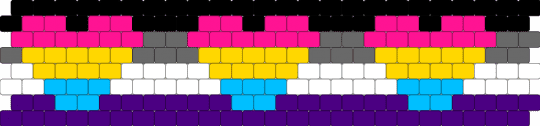 pan ace cuff - pink,yellow,purple