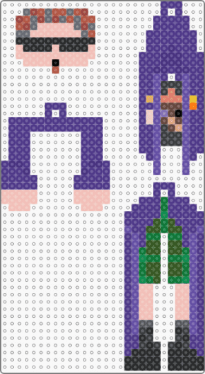 Postal4 Dude Dangle (part 1) - beige, dangle, no regerts, p4, p4 dude, postal, postal 4, postal 4 dude, postal dude, purple