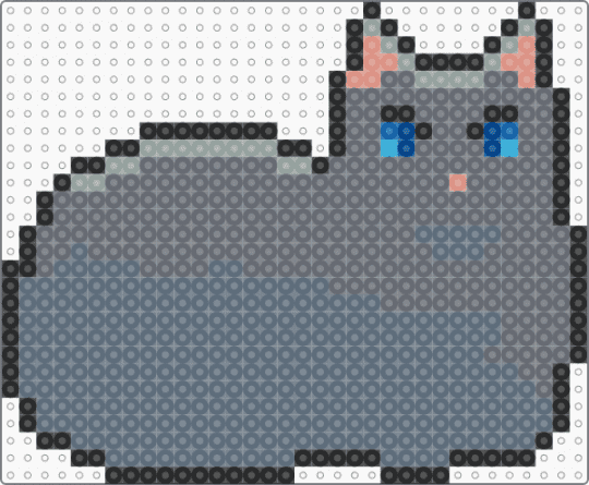 Clangen/Lifegen elder sprite #14 - gray,warriors,cat,clangen,lifegen,animal,warrior cats,wild