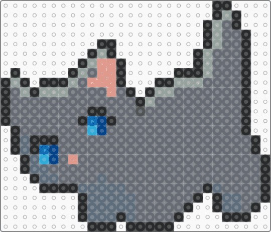 Clangen/Lifegen kit (older) sprite #1 - gray,warriors,cat,clangen,lifegen,animal,kitten,wild
