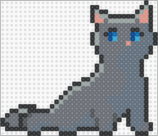 Clangen/lifegen paralyzed apprentice sprite #17 - gray,warriors,cat,clangen,lifegen,animal,paralyzed,disability,wild