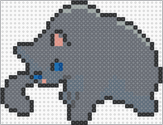 Clangen/Lifegen elder sprite #12 - gray,warriors,cat,clangen,lifegen,animal,warrior cats,wild