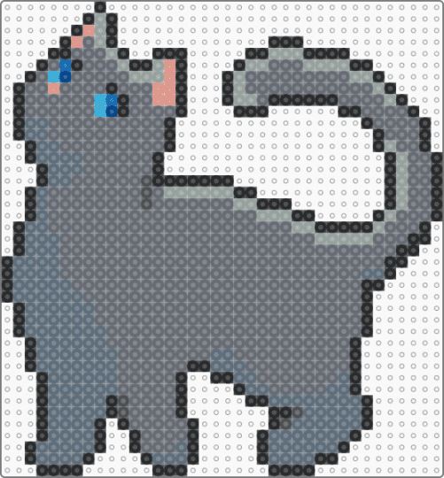 Clangen/Lifegen short fur adult sprite #8 - gray,warriors,cat,clangen,lifegen,animal,warrior cats,wild