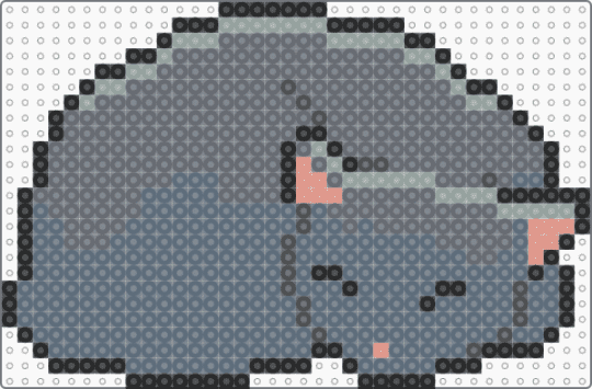 Lifegen/clangen sleeping/sick adult sprite #18 - gray,warriors,cat,clangen,lifegen,animal,warrior cats,wild