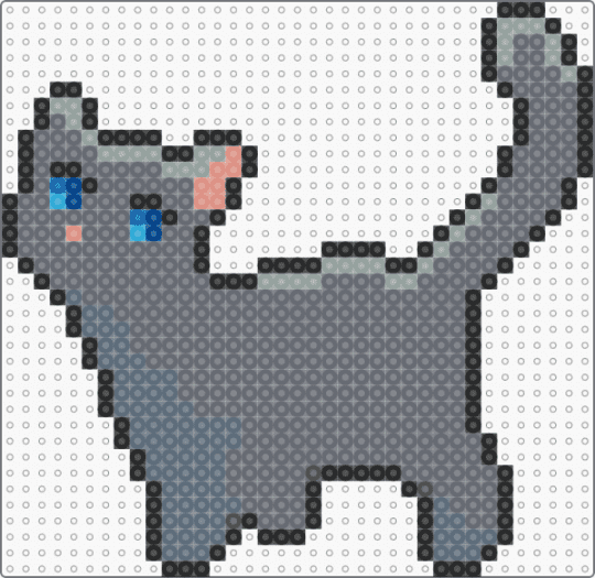 Clangen/Lifegen apprentice sprite #3 - gray,warriors,cat,clangen,lifegen,animal,warrior cats,wild