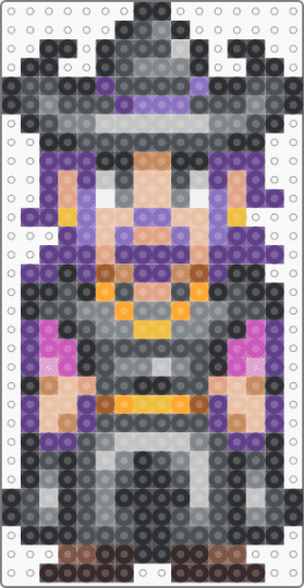 Stardew Valley Rasmodius v2 - purple,gray,beige