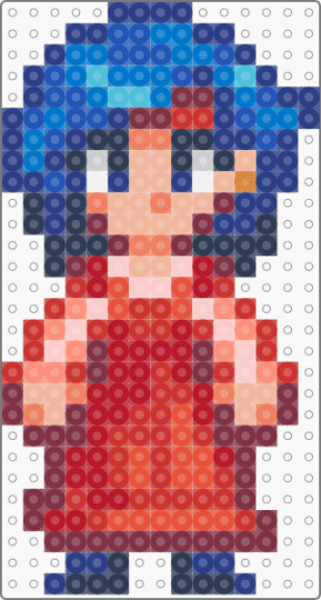 Stardew Valley Emily - blue, brown, red