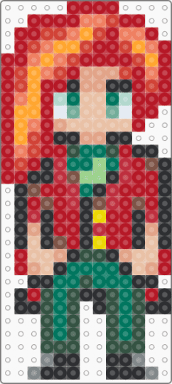 Stardew Valley Elliot v2 - red,beige,gray,colorful