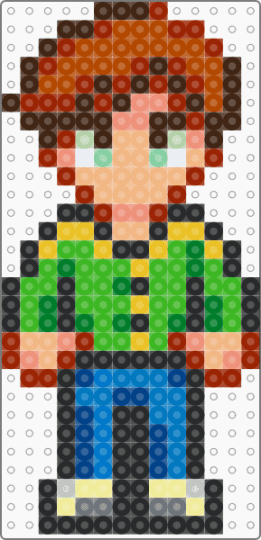 Stardew Valley Alex - red,beige,blue,colorful