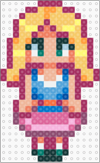 Stardew Valley Haley - pink,yellow