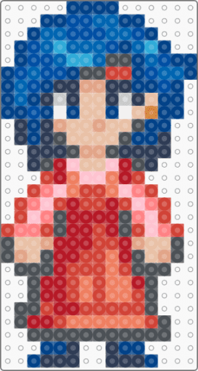 Stardew Valley Emily v.2 - purple,blue,red