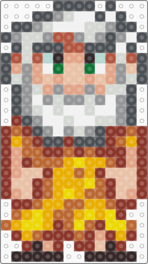 Stardew Valley Linus - colorful, purple, red, tan