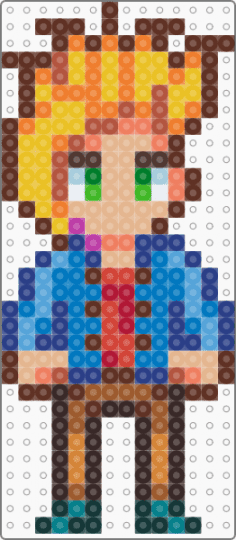 Stardew Valley Sam - beige, brown, colorful, red