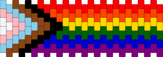 progress pride flag :) - red,pink