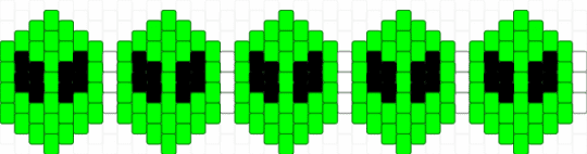 Alien cuff - green,alien,cuff