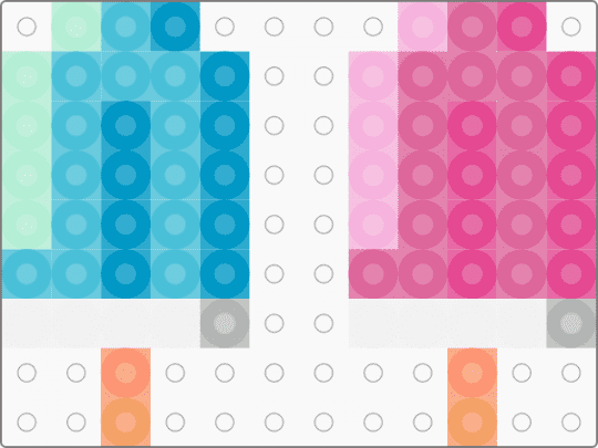 popsicles :P - light blue,pink,popsicle,ice cream,mini,earrings,blue