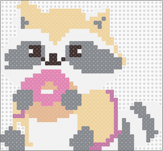 racoon - gray,beige