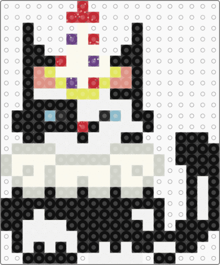 clwon kid - black,white,red,yellow,colorful