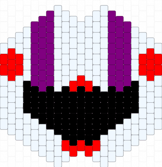 The puppet/marionette mask - white,red,pink,fnaf,the puppet,the marionette,mask,five nights at freddys,cosplay,puppet,marionette