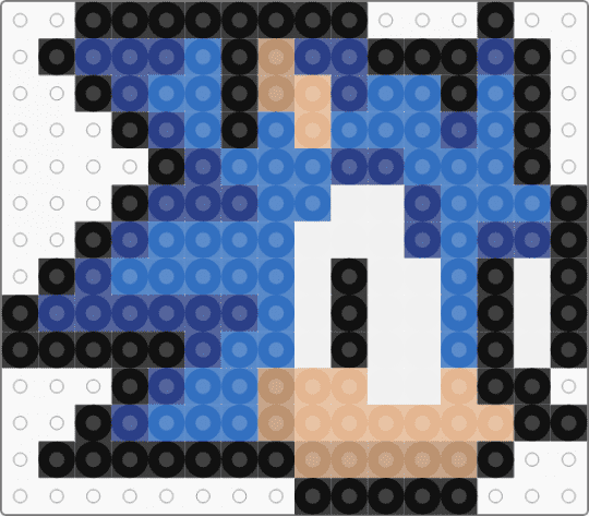Sonic Head Recolor - blue