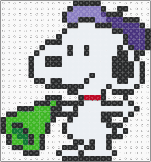Snoopy 2 - snoopy,director,peanuts,character,dog,megaphone,charlie brown,cartoon,comic strip,animal,white,purple,green