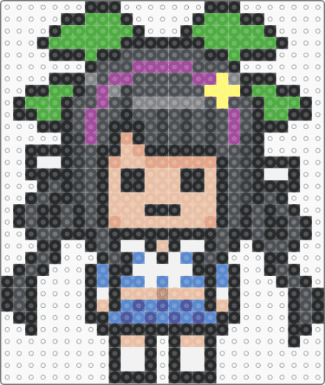 Tenko Chabashira - black,gray,beige,green