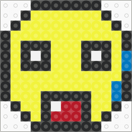 shocked emoji thing - yellow
