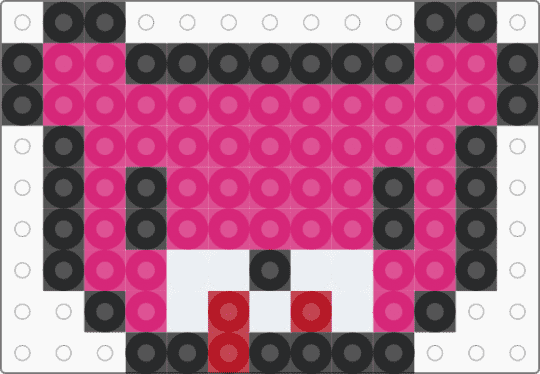 Gloomy the bear pattern - pink,gloomy,glommythebear,kawaii,scene,cute,bear,quick