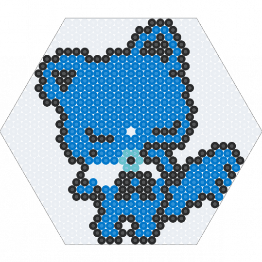 HEX Adorozatorumary - blue,hello kitty,adorozatorumary,sanrio,cute,animal,hex,hexagon,cat