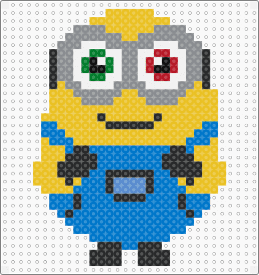 petit - minion,blue,yellow,gray