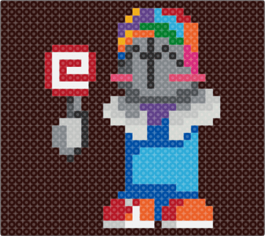 Skittles Hank Madness Combat - brown