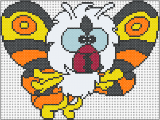 mothra (godzilland) - yellow,orange