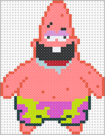 patrik :3 - patrick star,spongebob squarepants,cartoon,red