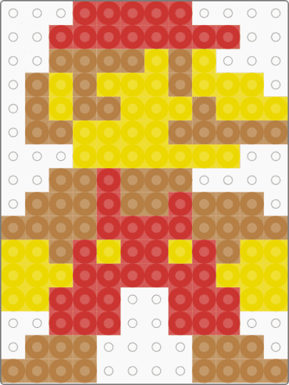 8-Bit Mario {Classic} - tan
