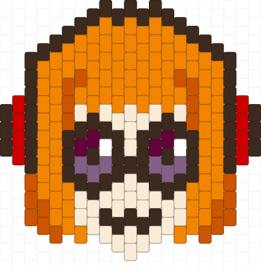 Futaba! - anime, brown, charm, game character, orange, video game