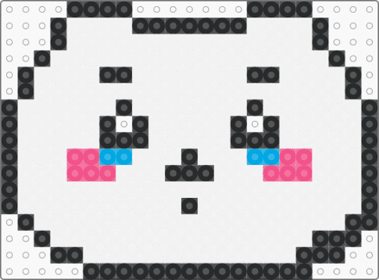 chiikawa cry - white,light blue,pink